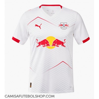 Camisa de time de futebol RB Leipzig Xavi Simons #10 Replicas 1º Equipamento 2025-26 Manga Curta Camisa de time de futebol RB Leipzig Xavi Simons #10 Replicas 1º Equipamento 2025-26 Manga Curta